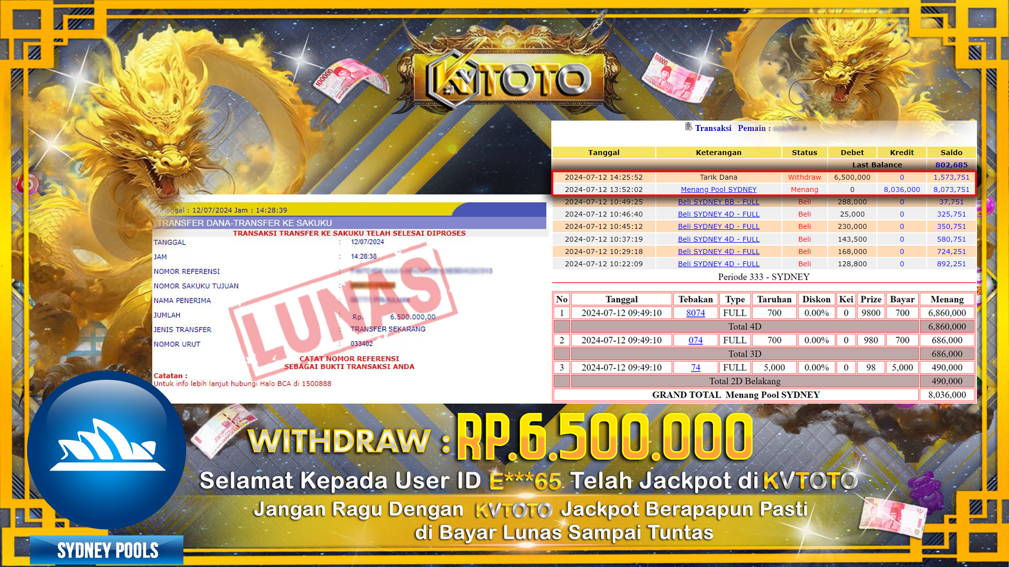 ✨ JACKPOT DI POOLS SYDNEY✨