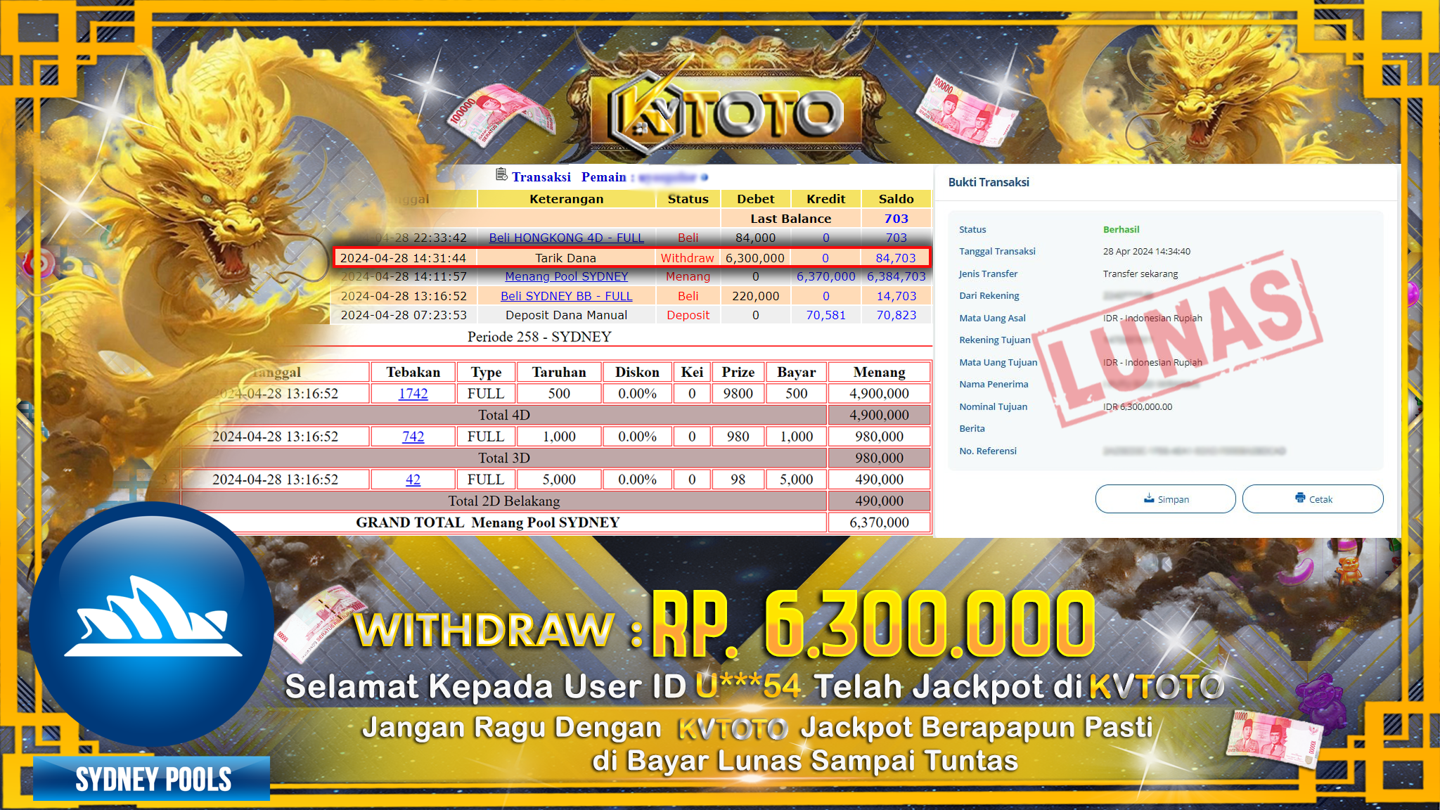 ✨ JACKPOT SYDNEY POOLS ✨