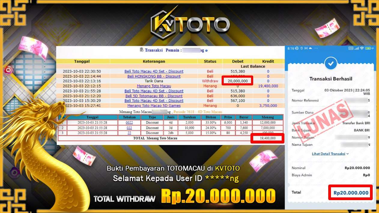 KVTOTO JACKPOT TOTOMACAU PASTI NYA JITU LANGSUNG BAYAR LUNAS DAN CEPAT !!!