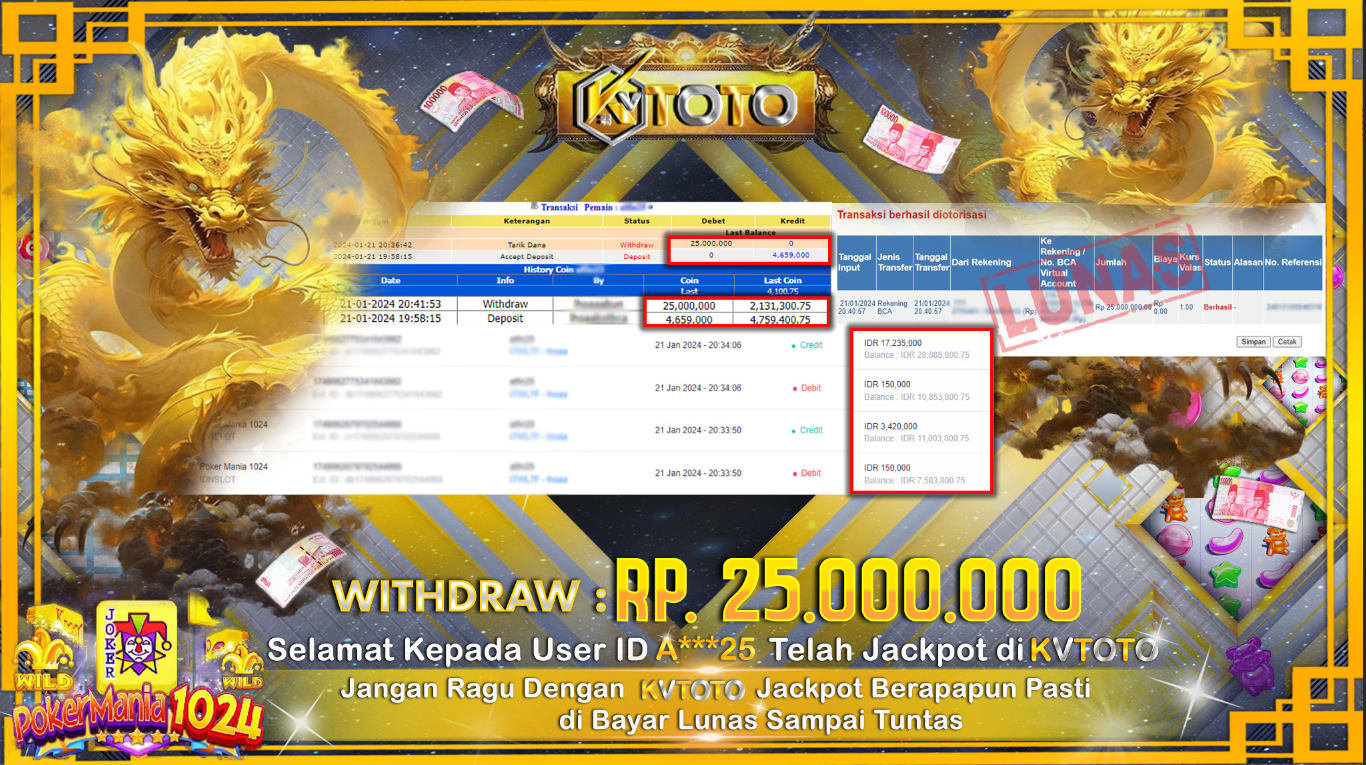 ✨ JACKPOT POKER MANIA 1024 ✨