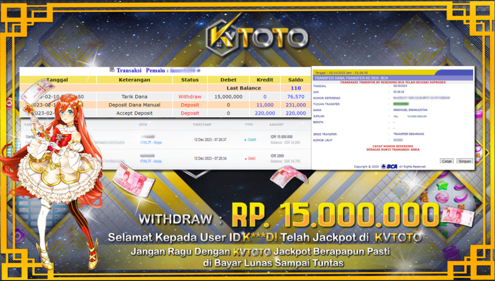 JACKPOT DI KVTOTO SLOT STARLIGHT PRINCESS 1000 LANGSUNG DI BAYAR LUNAS DAN CEPAT HANYA DI KVTOTO BOSKU!!