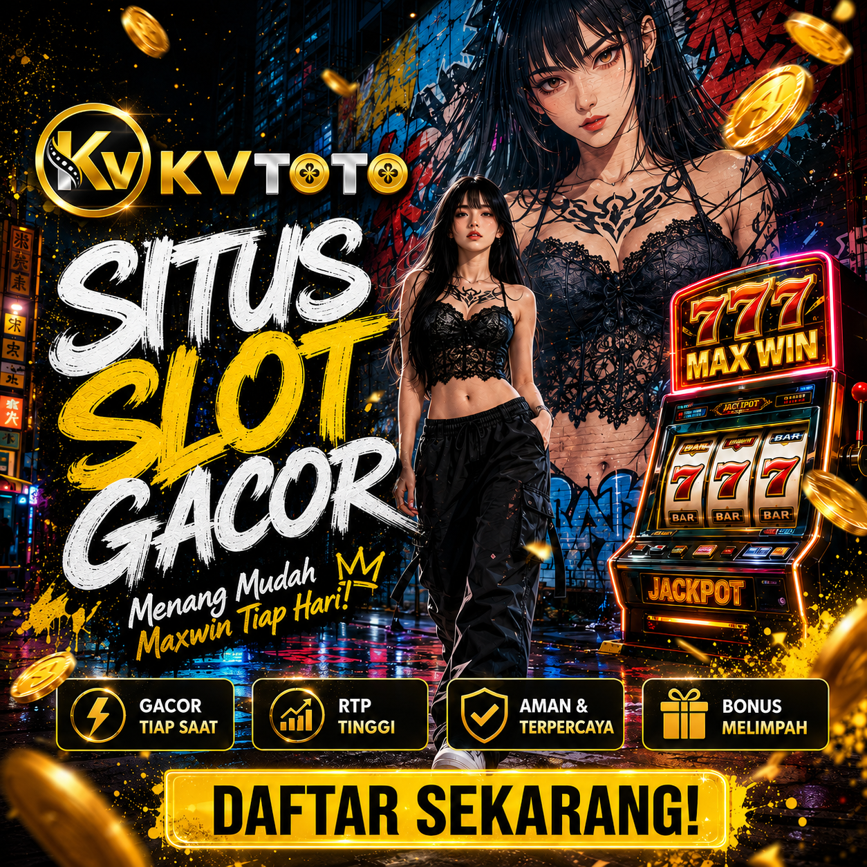 KVTOTO : Login Link Slot88 Hoki Hari Ini Andalan Slot777 Gacor Resmi