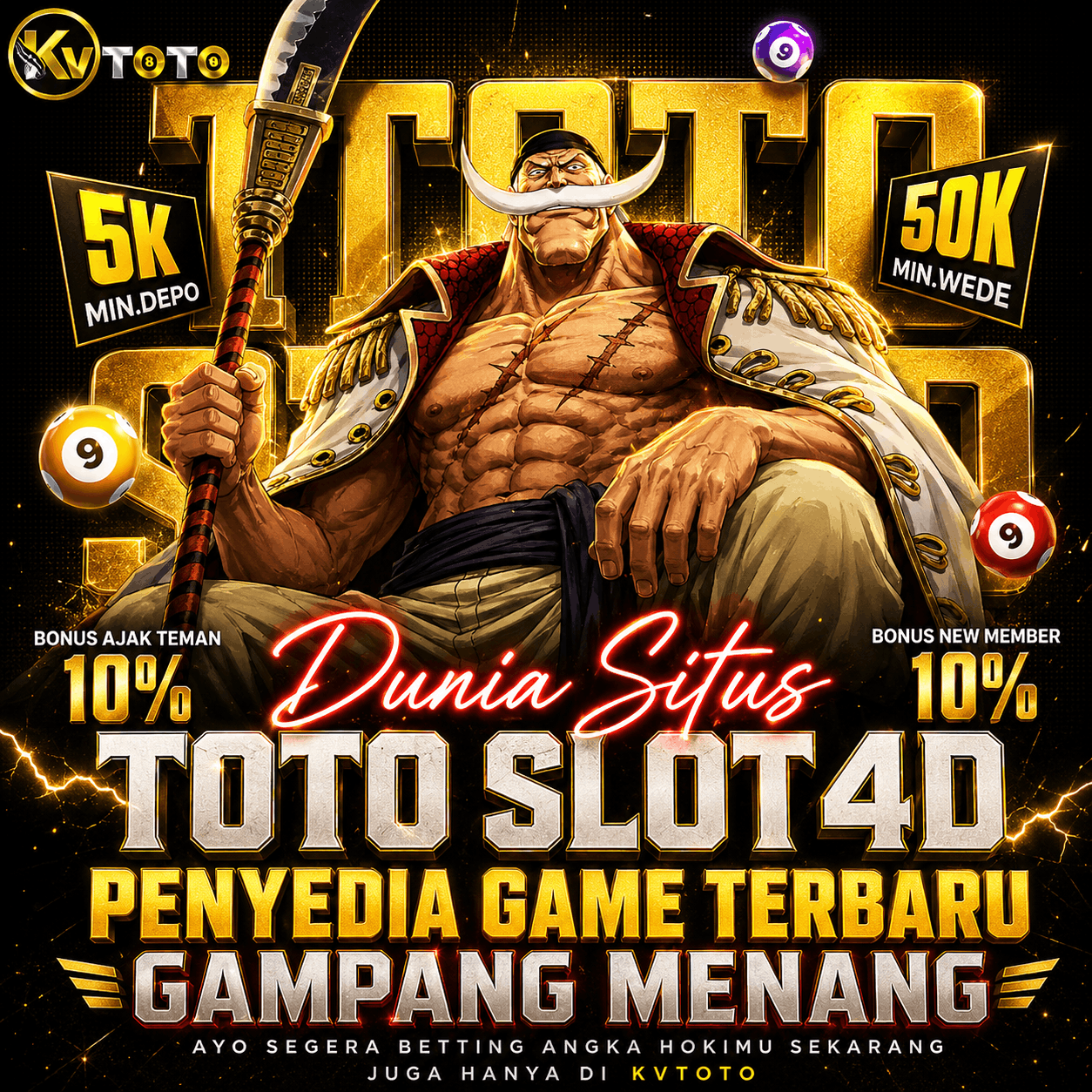 KVTOTO | Dunia Situs Toto Slot 4D Penyedia Game Terbaru Gampang Menang by Hey siriusly